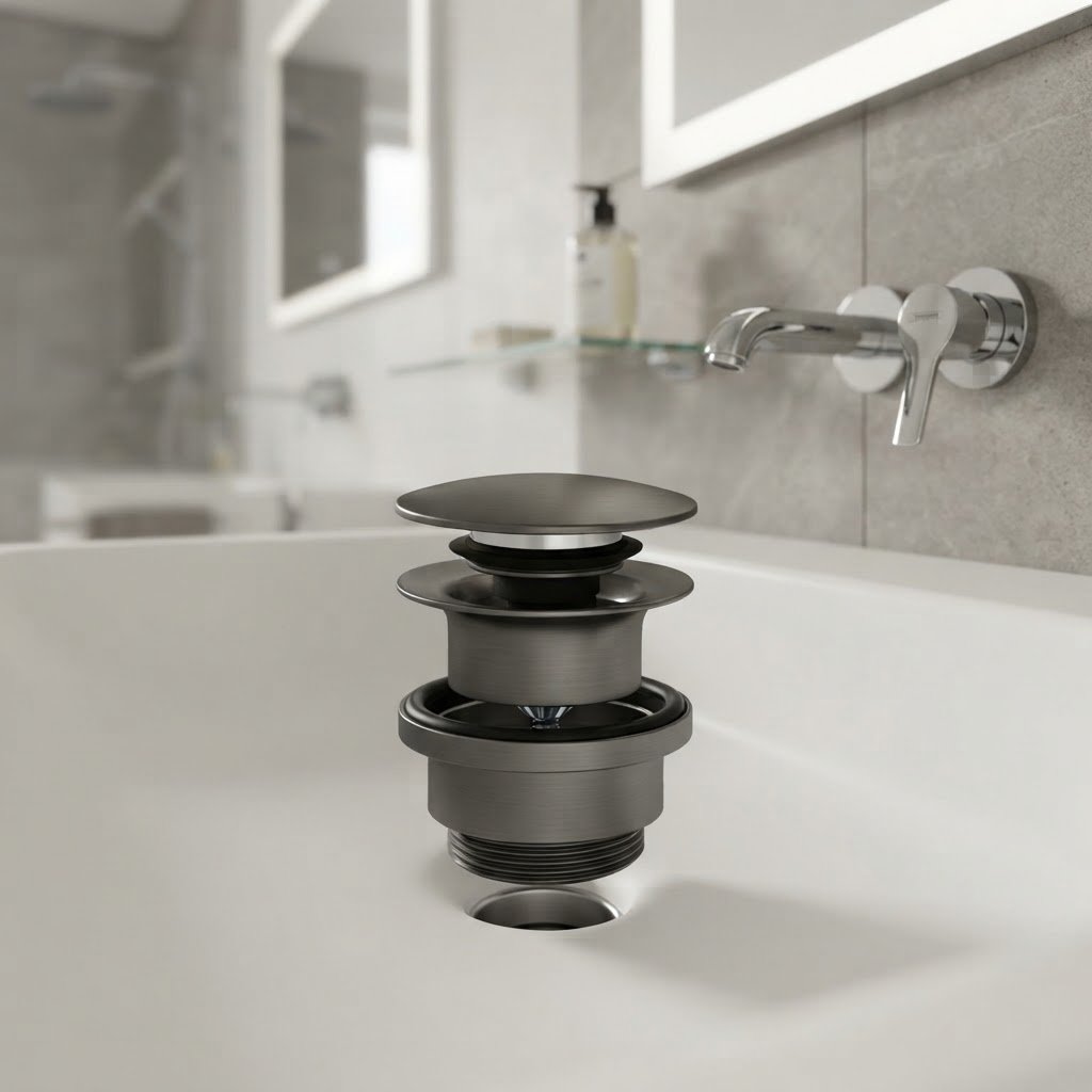 Донный клапан без перелива Hansgrohe 50100340 1 1/4 купить,98000