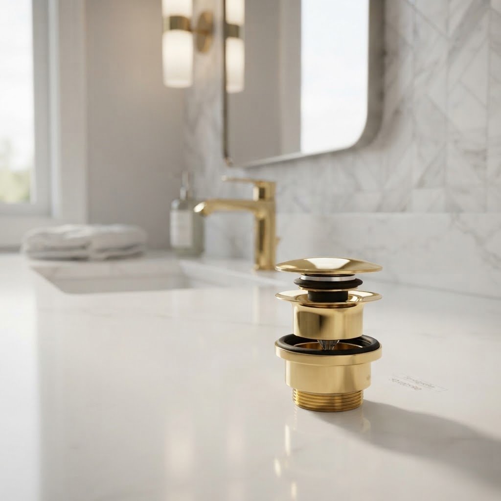 Донный клапан без перелива Hansgrohe Push-Open 50100990 1 1/4 купить,98000