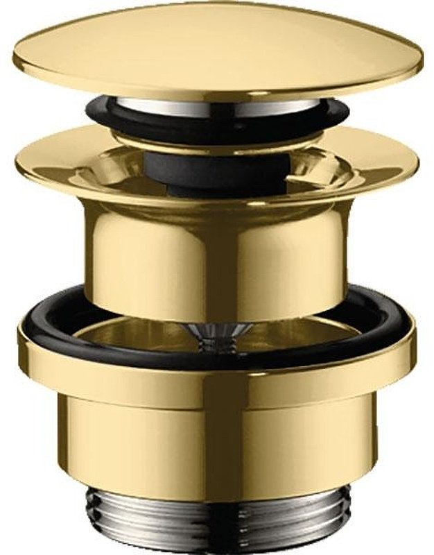 Донный клапан без перелива Hansgrohe Push-Open 50100990 1 1/4 купить,98000