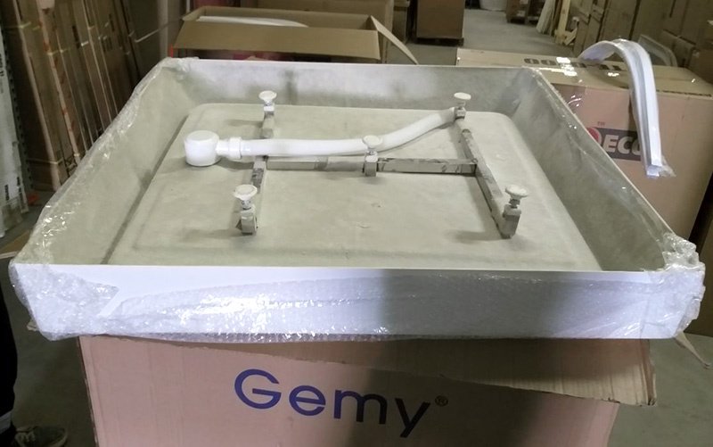 Душевой поддон GEMY ST15T 100x80 низкий купить,NaN