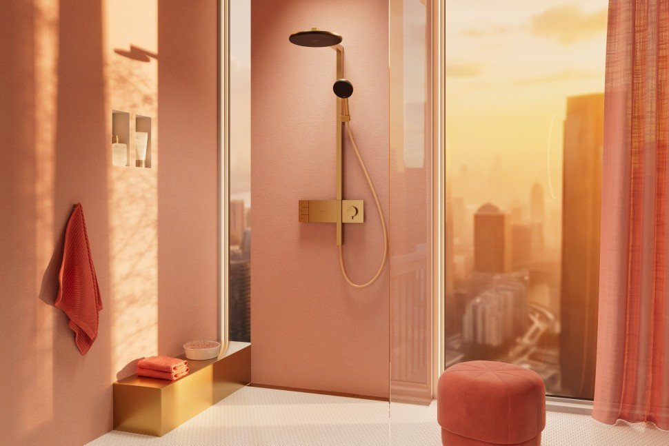 Hansgrohe душевой набор (гарнитур) Raindance Alive S 300 EcoSmart 24596140, абс-пластик купить,NaN