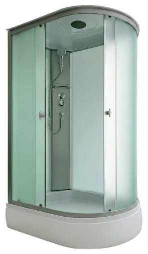 Душевая кабина KABINKA.KZ 4006M L fabric white, 220х80 см, средний поддон купить,NaN