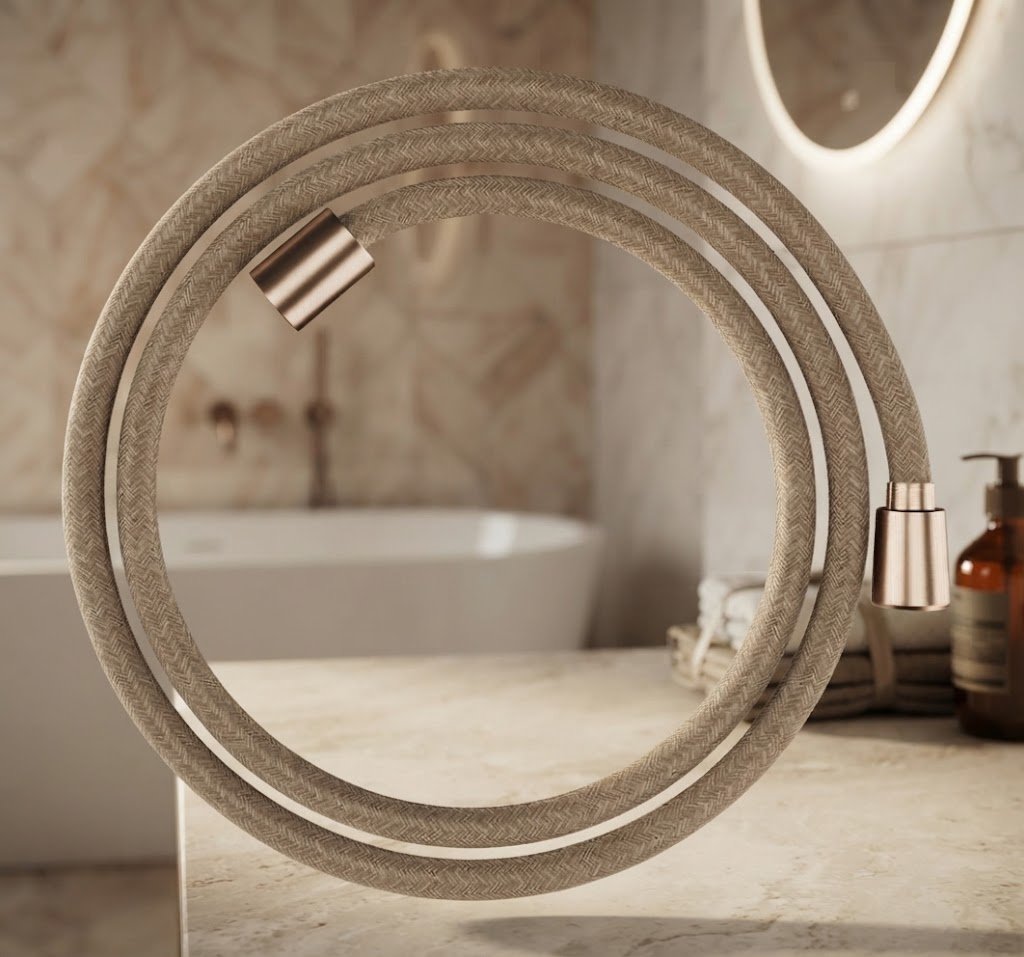 Шланг для душа Hansgrohe текстиль, 160 см, подключение 1/2x1/2