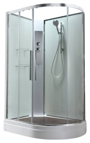 Душевая кабина KABINKA.KZ EM2811LNT, 208х80 см, низкий поддон купить,NaN