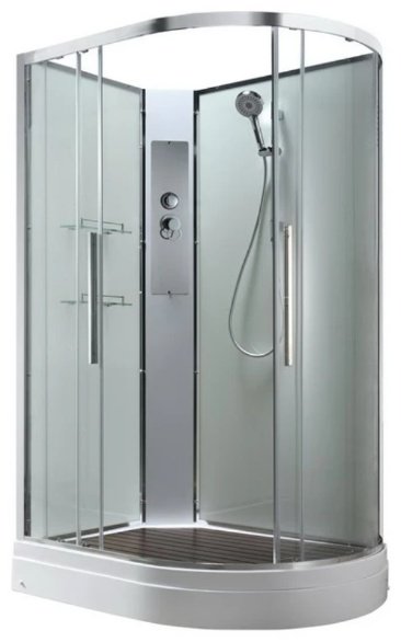 Душевая кабина KABINKA.KZ EM2912LNT, 208х120 см, низкий поддон купить,NaN