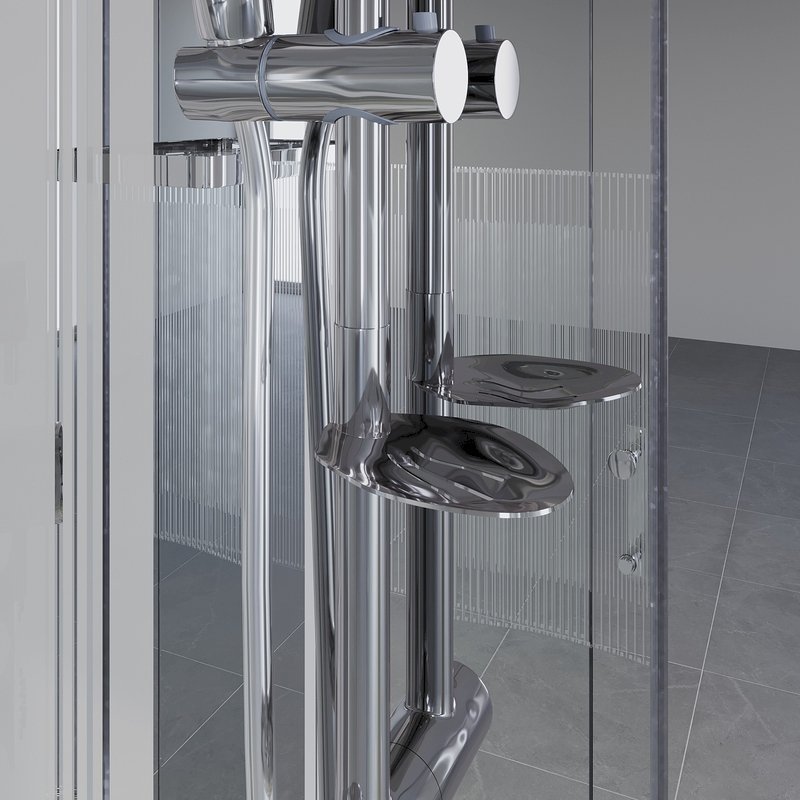 Душевая кабина KABINKA.KZ Ultra NG-709-01, 220х100 см, высокий поддон купить,NaN