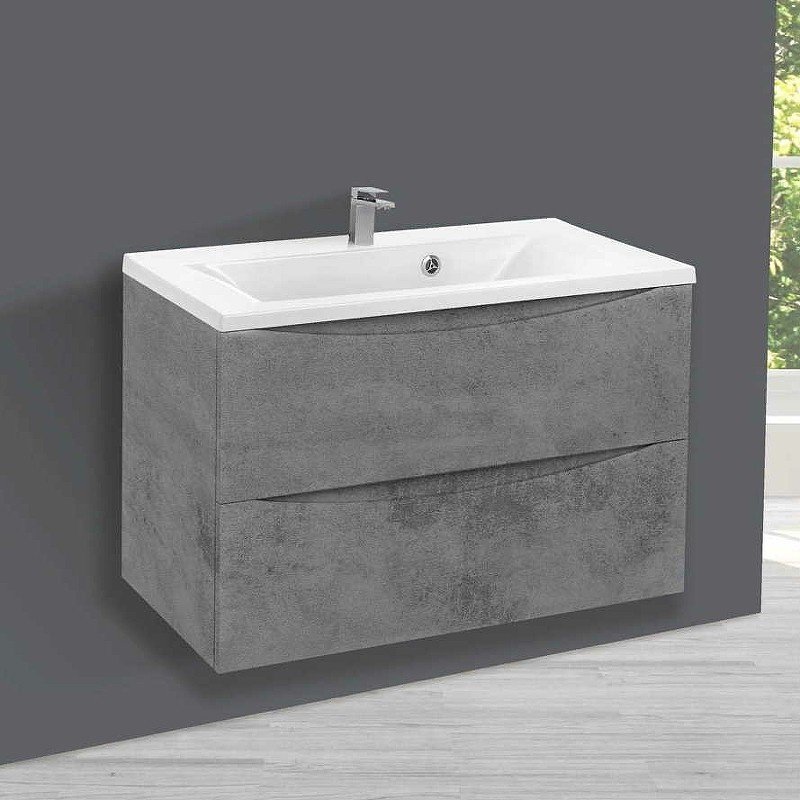 Тумба без раковины KABINKA.KZ Mia 800 , 79x50x44.3 см, серый купить,NaN