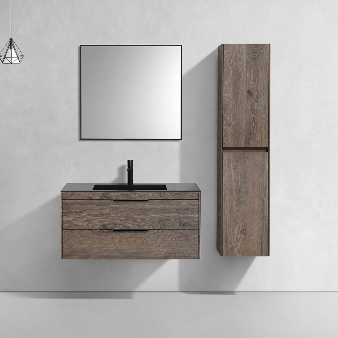 Тумба без раковины KABINKA.KZ Chiara 1000, 99x47.5x47.6 см, коричневый - ForteMarket Тумба без раковины KABINKA.KZ Chiara 1000, 99x47.5x47.6 см, коричневый купить,NaN