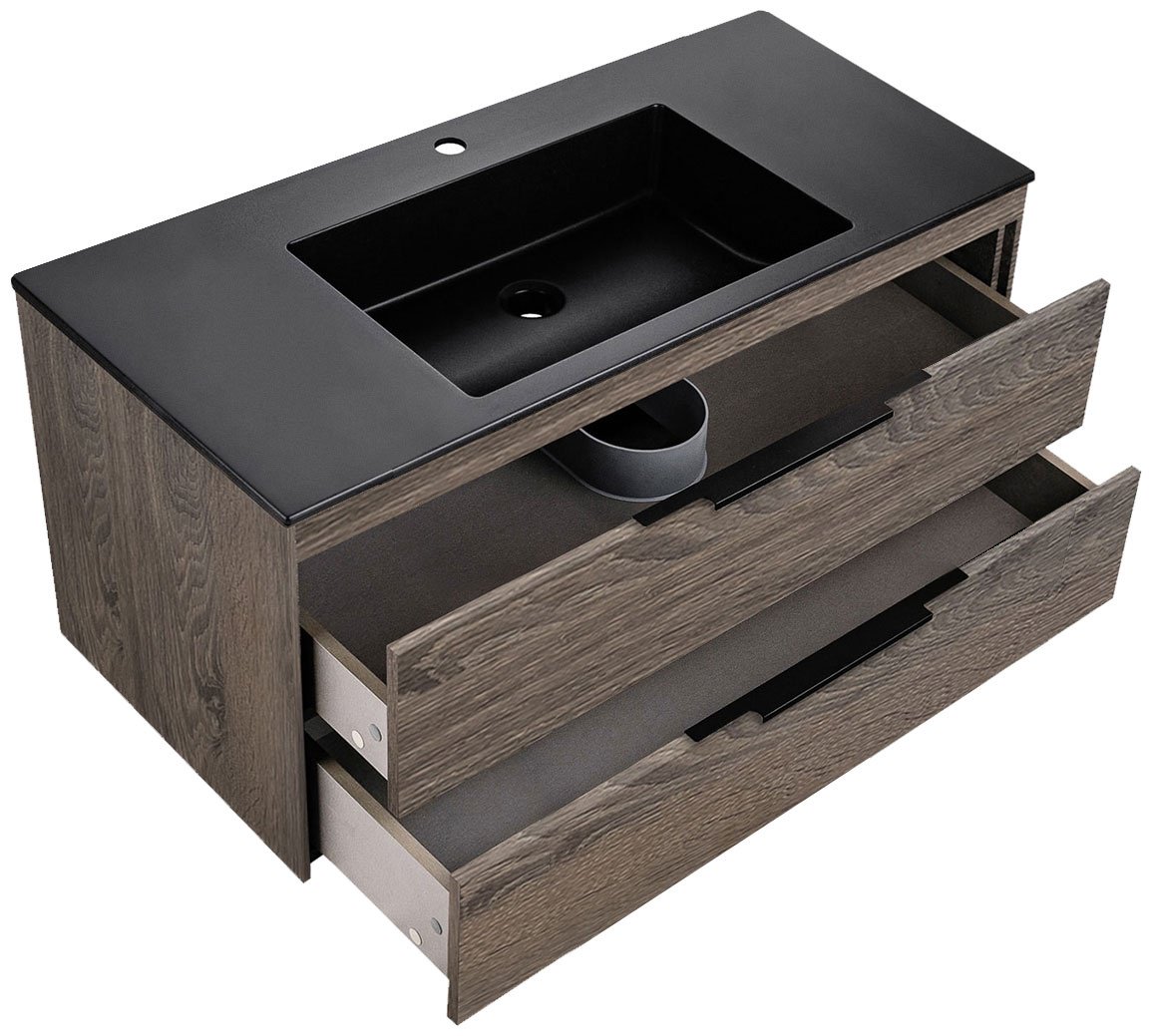 Тумба без раковины KABINKA.KZ Chiara 1000, 99x47.5x47.6 см, коричневый - ForteMarket Тумба без раковины KABINKA.KZ Chiara 1000, 99x47.5x47.6 см, коричневый купить,NaN