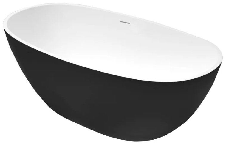 Ванна Grossman GR-2503M BLACK Classic 170x87 см, акрил купить,NaN