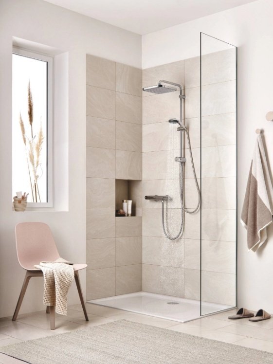 Grohe душевая стойка Vitalio Start 250 CUBE купить,468900