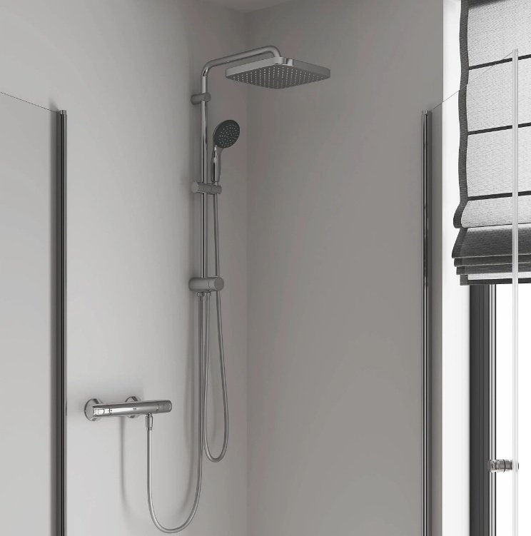 Grohe душевая стойка Vitalio Start 250 CUBE купить,468900