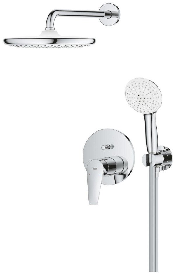 Grohe душевой набор (гарнитур) BauEdge 25290000 купить,NaN