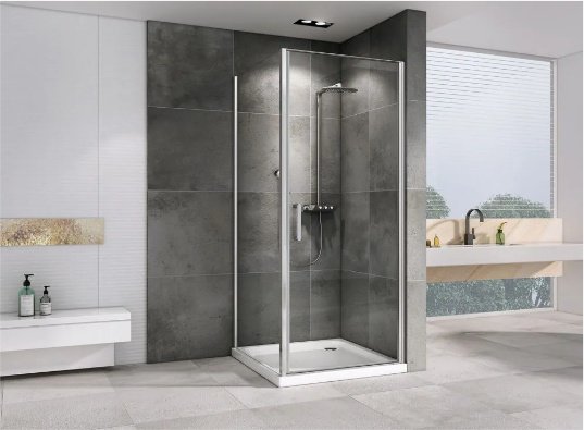 Душевое ограждение Abber двухстенное AG04080-S90, 900х1950 мм купить,NaN