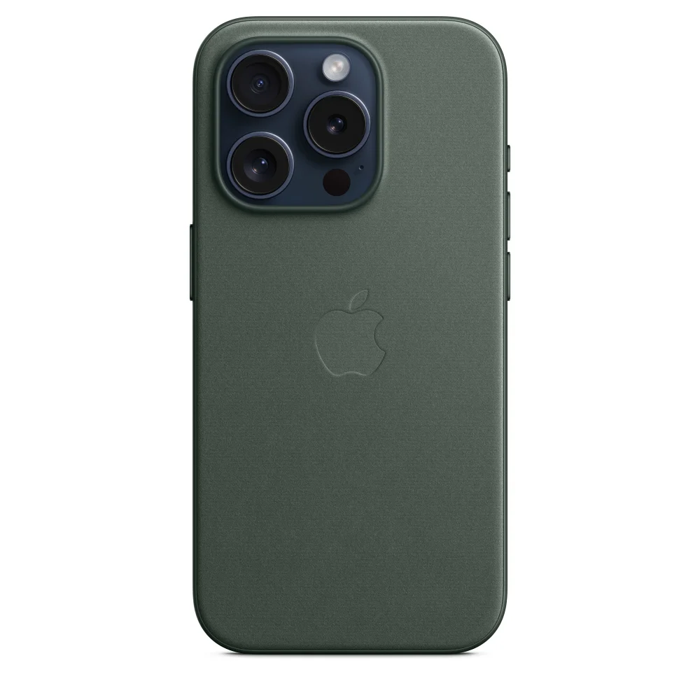 Чехол Apple для iPhone 15 Pro FineWoven Case with MagSafe A3134 MT4U3ZM/A Evergreen купить,0