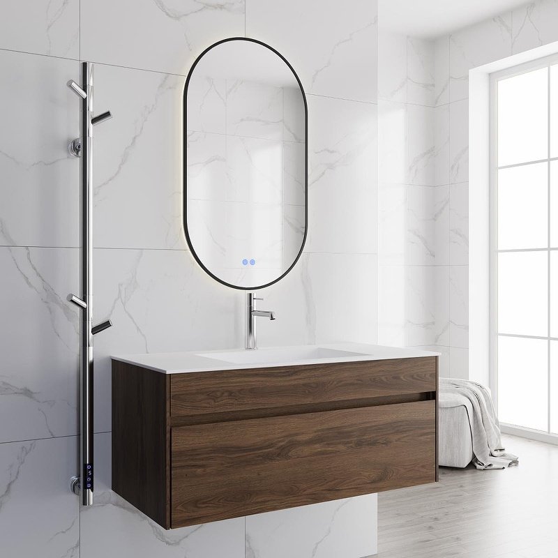 Тумба без раковины KABINKA.KZ Chiara 1000, 99x43.5x47.6 см, коричневый купить,NaN