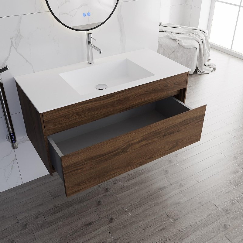 Тумба без раковины KABINKA.KZ Chiara 1000, 99x43.5x47.6 см, коричневый купить,NaN