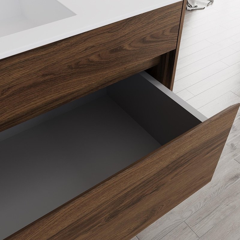 Тумба без раковины KABINKA.KZ Chiara 1000, 99x43.5x47.6 см, коричневый купить,NaN