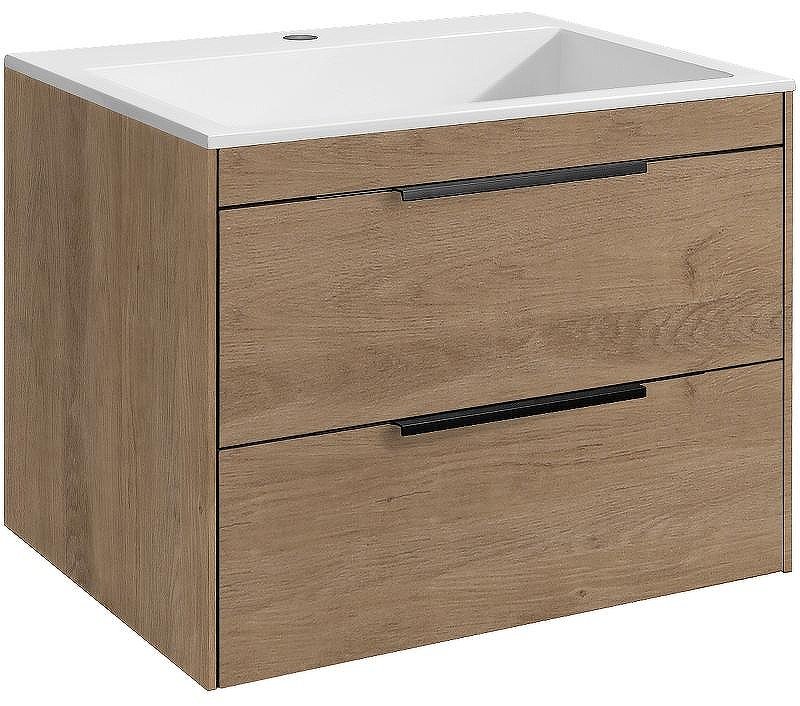 Тумба без раковины KABINKA.KZ Chiara 600, 59.2x47.5x47.6 см, коричневый купить,NaN