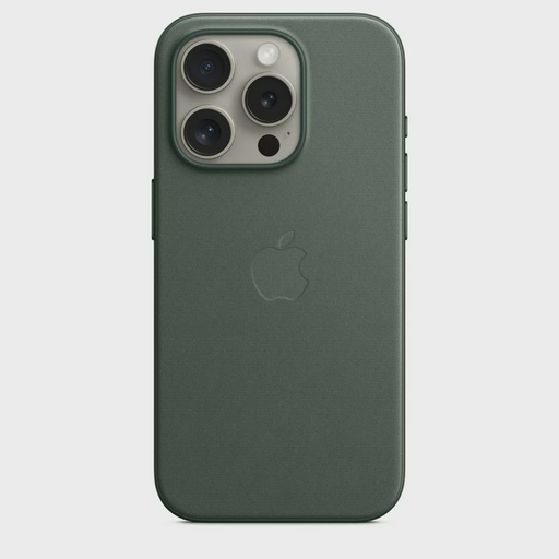 Чехол Apple для iPhone 15 Pro FineWoven Case with MagSafe A3134 MT4U3ZM/A Evergreen