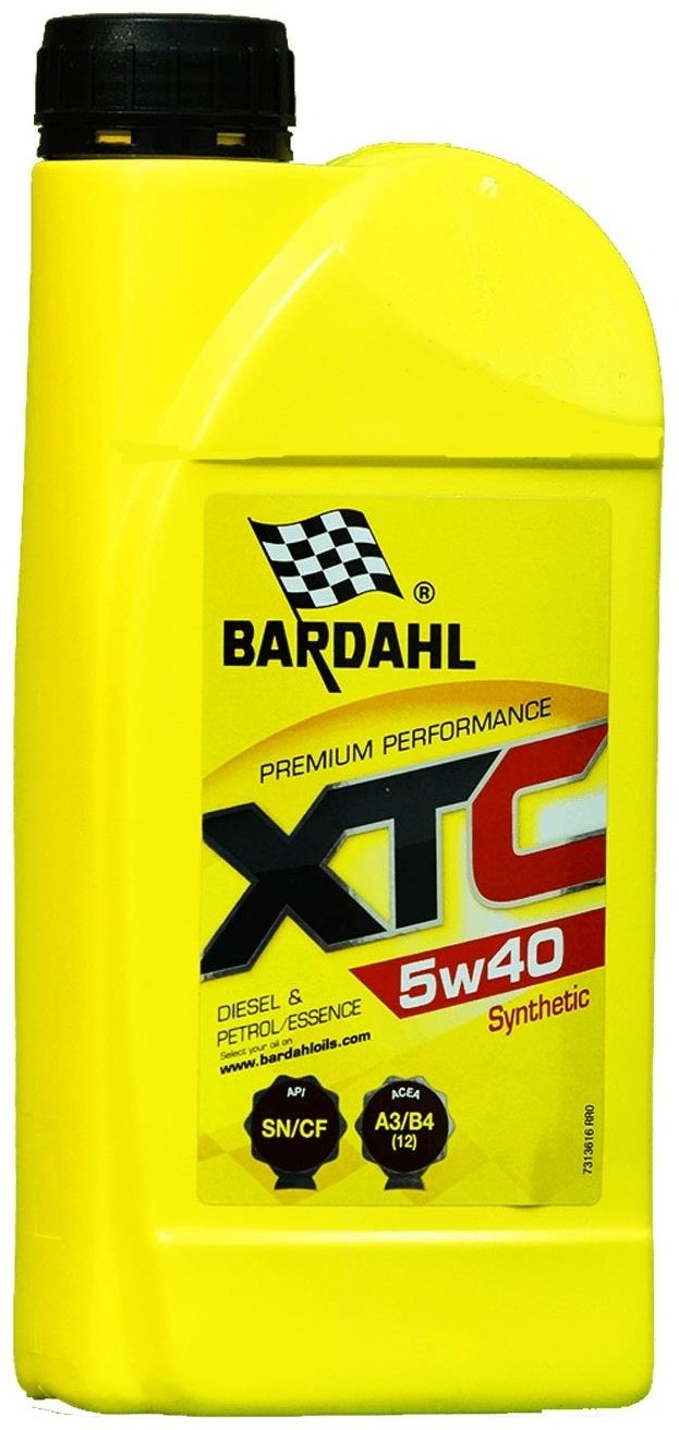 Моторное масло Синтетическое Bardahl XTC 5W-40 1 л купить,14600