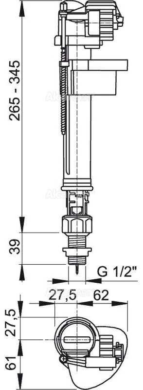 Alcaplast A17 купить,30990