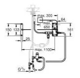 Grohe скрытая часть смесителя для смесителя 30309000 купить,205000