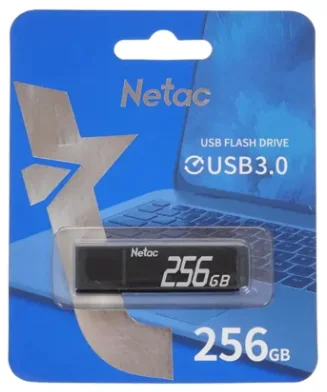 USB Flash накопитель Netac NT03U351N-256G-30BK 256Gb Black