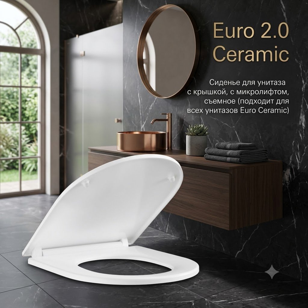 Сиденье Grohe Euro 2.0 Ceramic 445x374 мм купить,71900