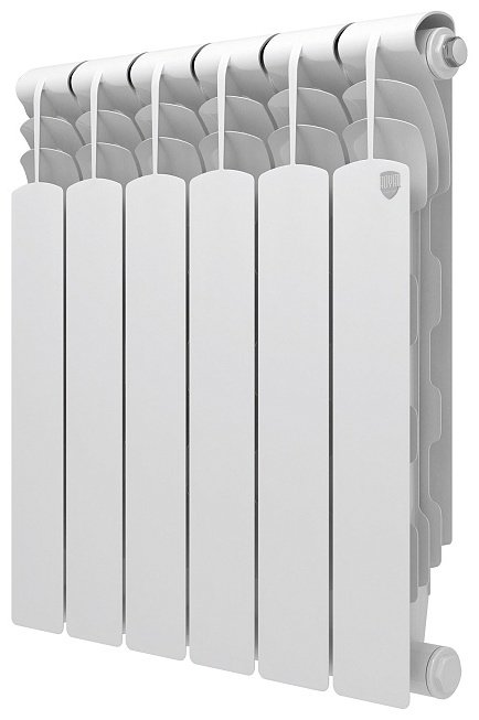 Радиатор Royal Thermo секционный Revolution Bimetall 500 биметаллический, кол-во секций: 6
