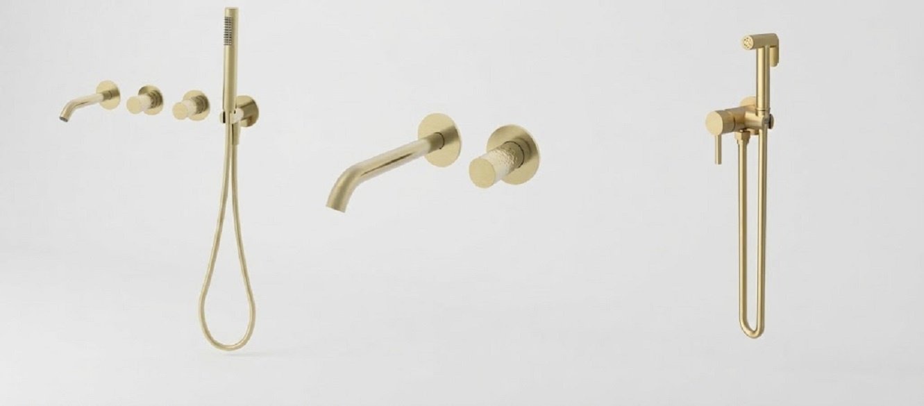 Смеситель Vincea Аура (Aura) VBTW-6AU1BG, латунь, цвет брашированное золото купить,871200