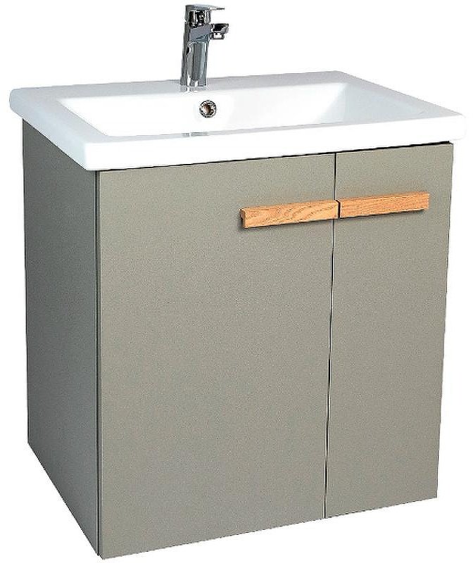 Тумба с раковиной KABINKA.KZ Мюнхен, 65.5x62x42.5 см, хаки купить,NaN