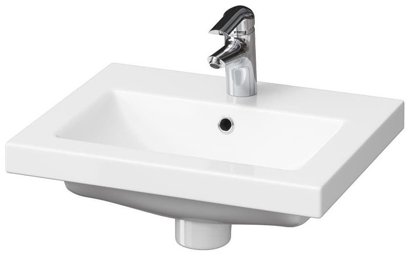 Тумба с раковиной KABINKA.KZ Оникс + COMO, 80x82x43 см, белый купить,NaN