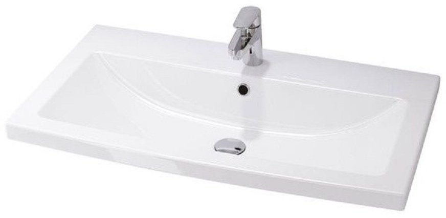 Тумба с раковиной KABINKA.KZ Оникс серый, 80x82x42 см, серый купить,NaN