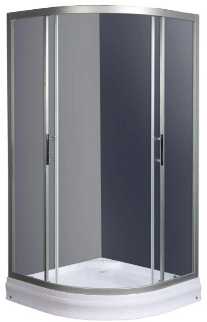 Душевое ограждение KABINKA.KZ двухстенное WW500 С 80/189, 800х1890 мм купить,NaN
