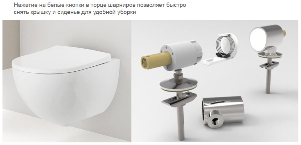 Сиденье GEBERIT 500.605.01.2 437x356 мм
