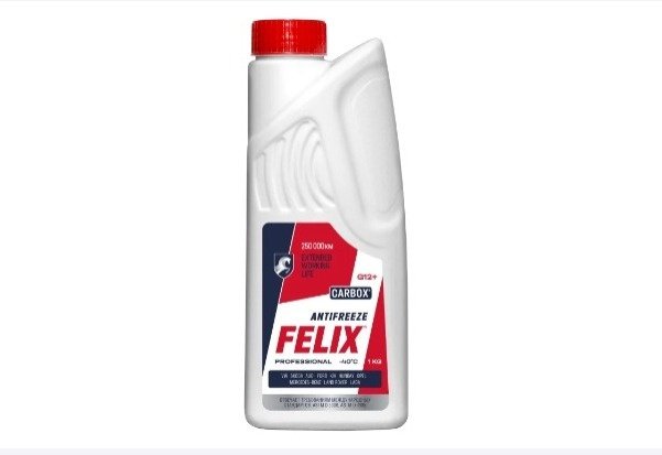 Антифриз Felix Carbox красный (розовый) G-12+ 1 л