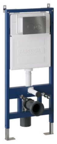 Grossman унитаз с инсталляцией 97.4455SQ.05.42M, санфаянс купить,NaN