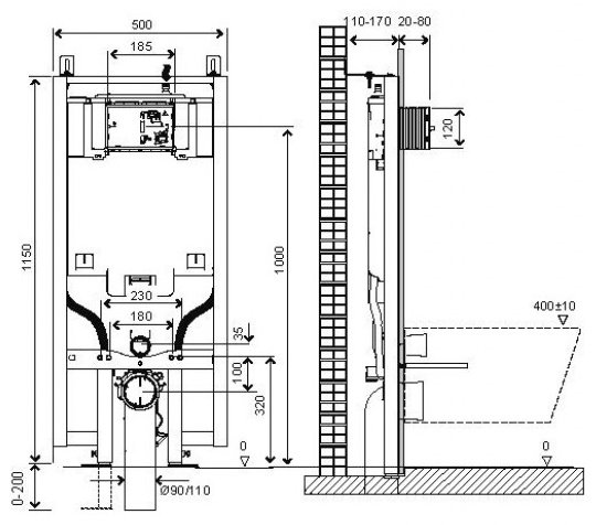 Grossman рамная инсталляция 900.K42.01.000 купить,96500