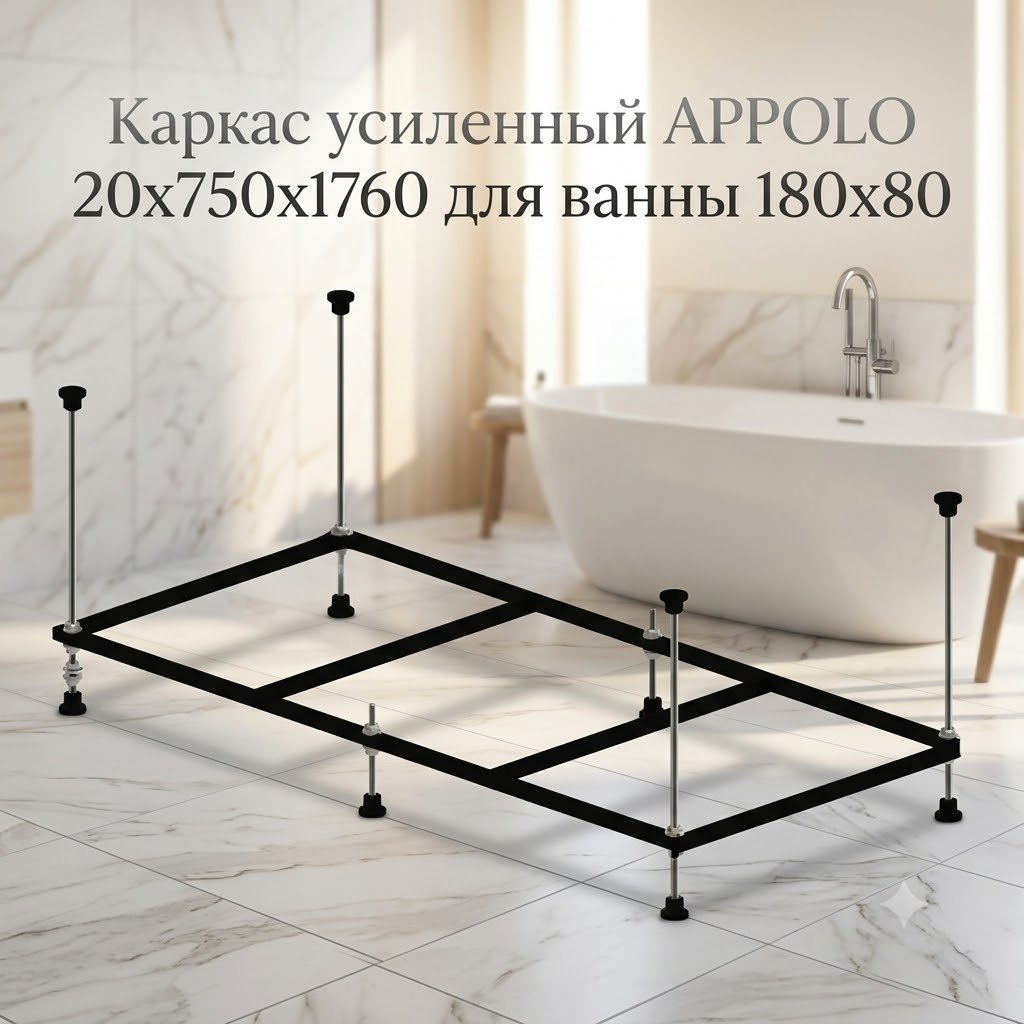 Каркас для ванны Appolo APPOLO 176х75 см