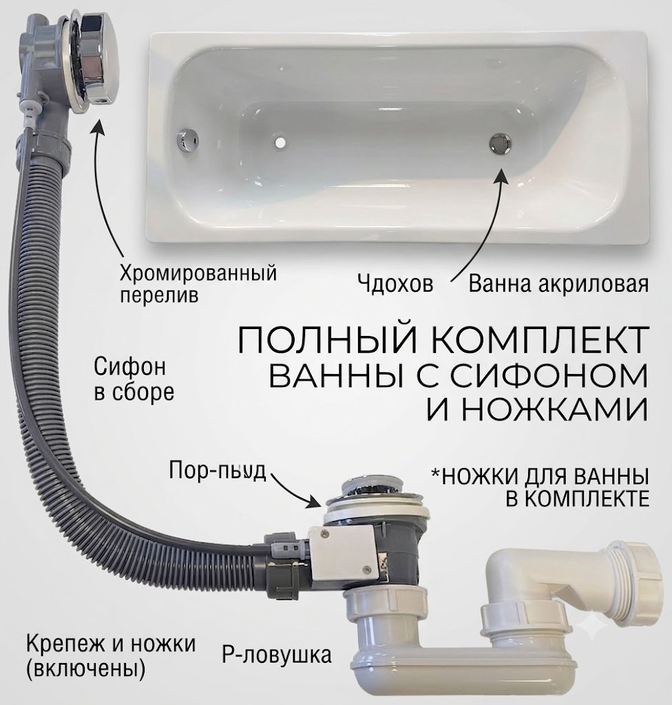 Ванна KABINKA.KZ STE-01-160 Premium 160x70 см, сталь купить,NaN