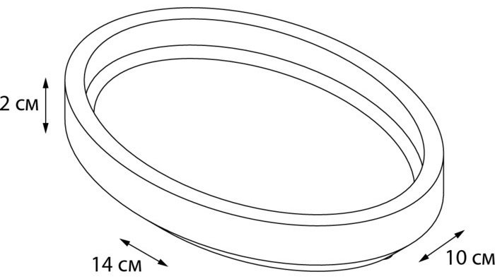 FIXSEN мыльница FX-250-4 1 шт, полирезина