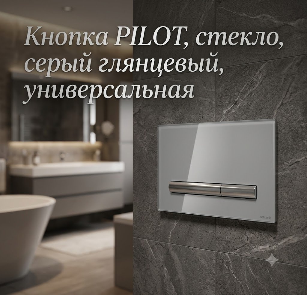Cersanit кнопка смыва PILOT купить,NaN