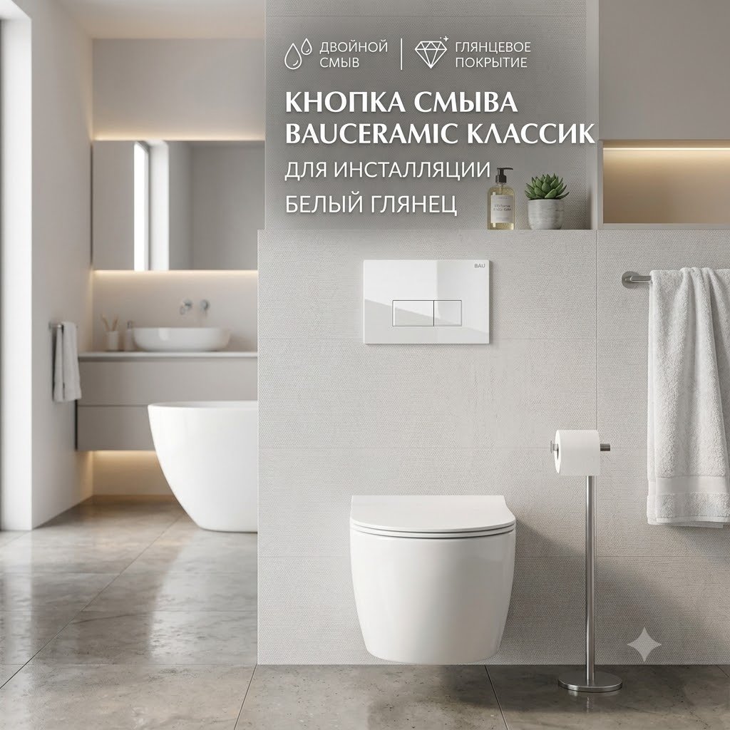 BAU кнопка смыва Kabinkakz_K0000344243 купить,NaN