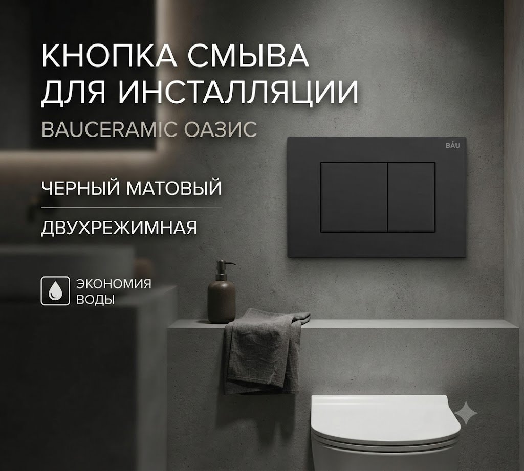 BAU кнопка смыва Оазис купить,NaN