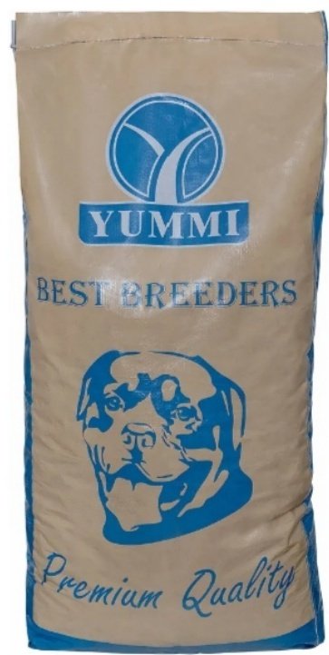Корм YUMMI Premium Quality Говядина 20 кг 2 шт купить,NaN