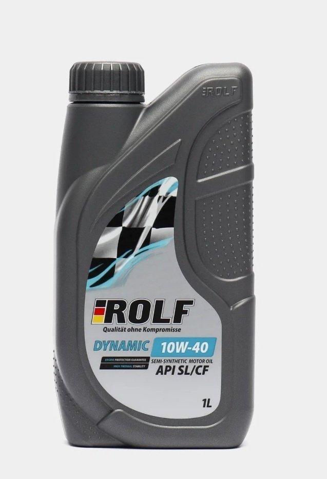 Моторное масло Полусинтетическое Rolf Dynamic SL/CF 10W-40 1 л купить,15400