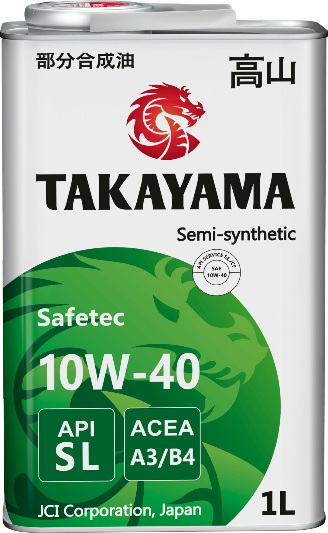Моторное масло Полусинтетическое Takayama SAFETEC SL 10W-40 1 л купить,15200