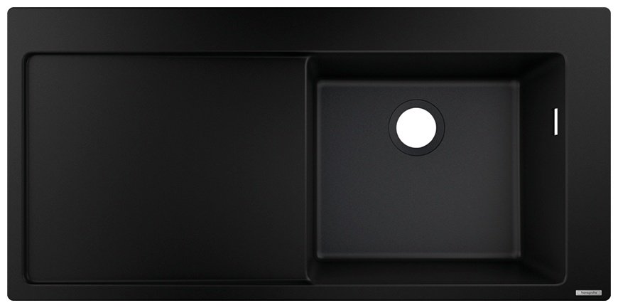 Раковина Hansgrohe S51 накладная прямоугольная 105х51 см, кварц купить,478600