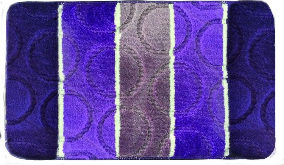 АКВАЛИНИЯ коврик Twist Полоска 45x75 см, полиэстер